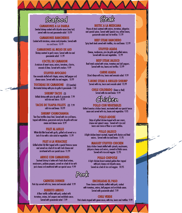 el maguey menu #3b