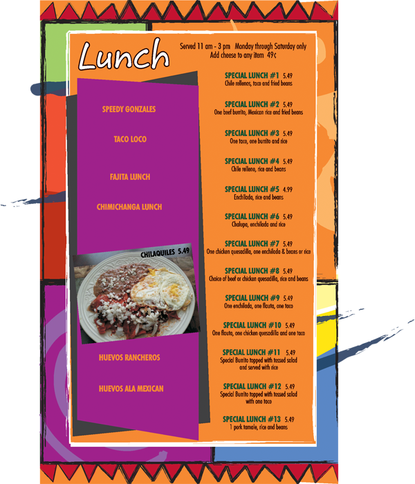 el maguey menu #5b