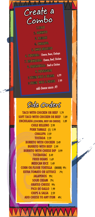 el maguey menu #9b